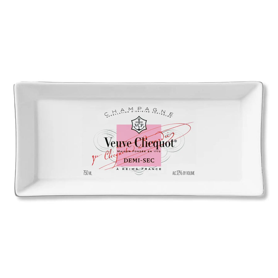 Veuve Clicqout Ceramic Serving Tray - Pink Label